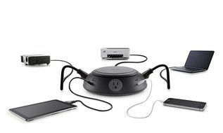 Belkin 4-Outlet Conference Room Power Center Surge Protector with 8 USB Charging Ports, 1080 Joules (B2E031tt06... N3