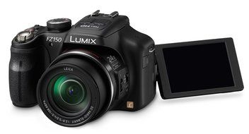 Panasonic DMC-FZ150K 12.1 MP Digital Camera with CMOS Sensor and 24x Optical Zoom (Black) (Discontinued by Manufacturer) N6