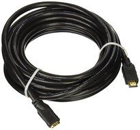 Monoprice Commercial Series Premium 10ft 24AWG CL2 High Speed HDMI Cable Male to Female Extension - Black N4