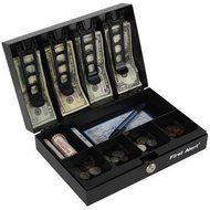 First Alert 3026f Steel Cash Box with Money Tray