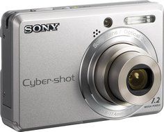 Sony Cybershot DSCS730 7.2MP Digital Camera with 3x Optical Zoom