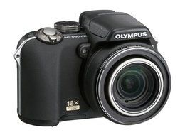 Olympus SP-560UZ 8MP Digital Camera with Dual Image Stabilized 18x Optical Zoom