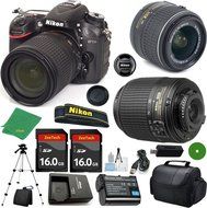 Nikon D7100 - International Version (No Warranty), 18-55mm f/3.5-5.6 DX VR, Nikon 55-200mm f4-5.6G ED DX Nikkor... N3