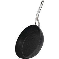 New THE ROCK by Starfrit 060313-004-0000 THE ROCK by Starfrit Fry Pan with Stainless Steel Handle (12")