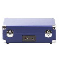 Knox Portable Bluetooth USB Turntable with Built-in Speakers (Blue) N6