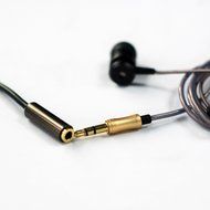 DIKOO 35510011 AUX 3.5mm Male to Male Stereo Audio Cable with In-line Microphone N49