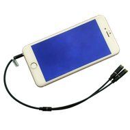DIKOO 35510011 AUX 3.5mm Male to Male Stereo Audio Cable with In-line Microphone N53