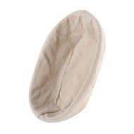 Gsha Oval Banneton Brotform Dough Bread Proofing Proving Rattan Basket With Liner N4