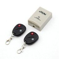 eMylo&reg; DC 12V 2CH 433Mhz RF Wireless Relay Remote Control Light Momentary Switch Transmitter with Receiver N3