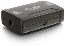 C2G / Cables To Go 40019 Optical to Coaxial Digital Audio Converter (Black) N2