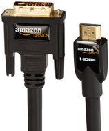 AmazonBasics HDMI to DVI Adapter Cable - 25 Feet (7.6 Meters) N4