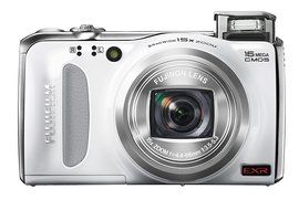 Fujifilm FinePix F500EXR 16 MP CMOS Digital Camera with Fujinon 15x Super Wide Angle Zoom Lens (White) Grey Market... N6