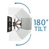 One Pair of Satellite Speaker Mount Bracket with Adjustable Tilt and Swivel for Wall and Ceiling N5