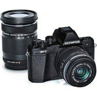 Olympus OM-D E-M10 Mark II Mirrorless Micro Four Thirds Digital Camera with 14-42mm II R Lens and 40-150mm Lenses... N4