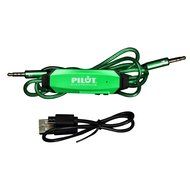 Pilot Electronics EL-1301B Electroluminescent V2 Audio Response Auxiliary Cable, Blue N3