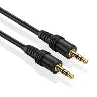TNP Gold Plated 3.5mm Audio Cable (15 Feet) - Male to Male AUX Auxiliary Stereo Headset Jack Adapter Wire Cord... N5