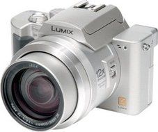 Panasonic Lumix DMC-FZ10S 4MP Digital Camera with 12x Optical Zoom (Silver)