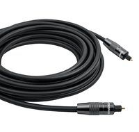 Forspark Digital Optical Audio 24k Gold Plated Toslink Cable 6ft- Cl3 Rated N8