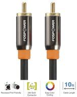 FosPower (25 Feet) RCA Male to RCA Male [24K Gold Plated Connectors] Premium S/PDIF Digital Audio Coax Cable for... N10