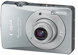Canon PowerShot SD750 7.1MP Digital Elph Camera with 3x Optical Zoom (Silver) (OLD MODEL) N3