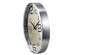 12 Inch silent Metal wall clocks modern designs wall clock movement home Decor wall watch For Living Room Bedroom N6