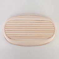 Homestia Round Shaped Bread Dough Proofing Rising Rattan Basket &amp; Linen, 9.8 Inch N17