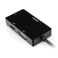 Teorder Thunderbolt Mini Display Port DP to HDMI DVI VGA Adapter Audio Video Full HD 1080p HDTV Adaptor for Mac... N8