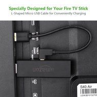 Micro USB Cable, Ugreen USB Power Cable Charging for Fire TV Stick, Chromecast, Roku 6 Inches (Left+Right) N5