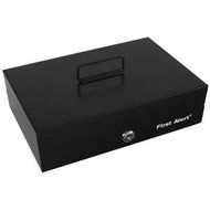 First Alert 3026f Steel Cash Box with Money Tray N3
