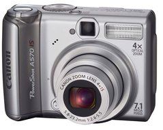 Canon PowerShot A570IS 7.1MP Digital Camera with 4x Optical Image Stabilized Zoom (OLD MODEL) N2