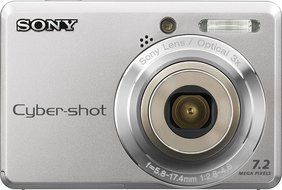 Sony Cybershot DSCS730 7.2MP Digital Camera with 3x Optical Zoom N2