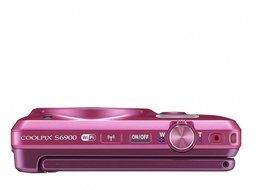 Nikon COOLPIX S6900 16MP Digital Camera with 12x Zoom, Glossy Pink (International Version, No Warranty) N5