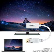 AVANTEK DisplayPort to HDMI Adapter Gold Plated DP HDTV Converter Cable with Audio, 7.8 Inch N6