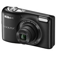 Nikon COOLPIX L30 20.1 MP Digital Camera with 5x Zoom NIKKOR Lens and 720p HD Video (Black)