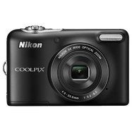 Nikon COOLPIX L30 20.1 MP Digital Camera with 5x Zoom NIKKOR Lens and 720p HD Video (Black) N2
