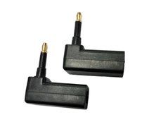 Lemeng 2-Pack Digital Fiber Optic Toslink Right Angle 90 Degree Female to 3.5 mm Mini Male Optical Audio Connector... N3
