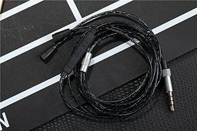 Replacement Upgrade Audio Cable Cord with Volume Control and Mic Function for Sennheiser IE8, IE80, IE8i Earphone... N6
