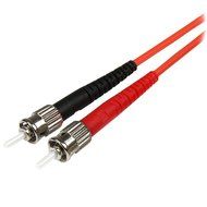 StarTech.com 1m Multimode 50/125 Duplex Fiber Patch Cable LC - ST / 50 Micron Fiber Optic Cable LC to ST N19