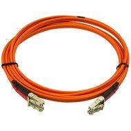 StarTech.com 1m Multimode 50/125 Duplex Fiber Patch Cable LC - ST / 50 Micron Fiber Optic Cable LC to ST N21