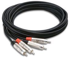 Hosa HRR-050X2 Pro Dual Cable RCA - RCA 50 Feet