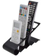 Bestwoohome Metal Storage Organizer Rack for TV Remote Control /CD/DVD/Desktop Supplies (Black) N16