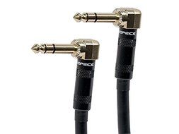 Monoprice 109441 6-Feet Premier Series 1/4-Inch Male Right Angle to Male Right Angle 16AWG Cable