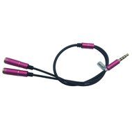 DIKOO 35510011 AUX 3.5mm Male to Male Stereo Audio Cable with In-line Microphone N60