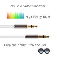 DIKOO 35510011 AUX 3.5mm Male to Male Stereo Audio Cable with In-line Microphone N63