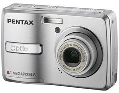 Pentax Optio E40 8.1MP Digital Camera with 3x Optical Zoom