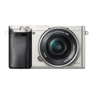 Sony A6000 Interchangeable Lens Digital Camera - Silver (24.3MP, SELP1650 Lens) N3
