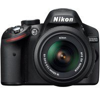 Nikon D3200 24.2 MP CMOS Digital SLR with 18-55mm VR and 55-200mm Non-VR DX Zoom Lenses N3