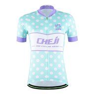 Ophelia Women Short Sleeve Cycling Jersey Pant Set+arm Sleeves(Skull,S) N24
