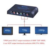 Tendak HDMI to 1080P Component Video YPbPr 5RCA RGB Scaler Converter Adapter Supporting R / L Audio + Coaxial... N10