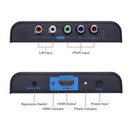 Tendak HDMI to 1080P Component Video YPbPr 5RCA RGB Scaler Converter Adapter Supporting R / L Audio + Coaxial... N12